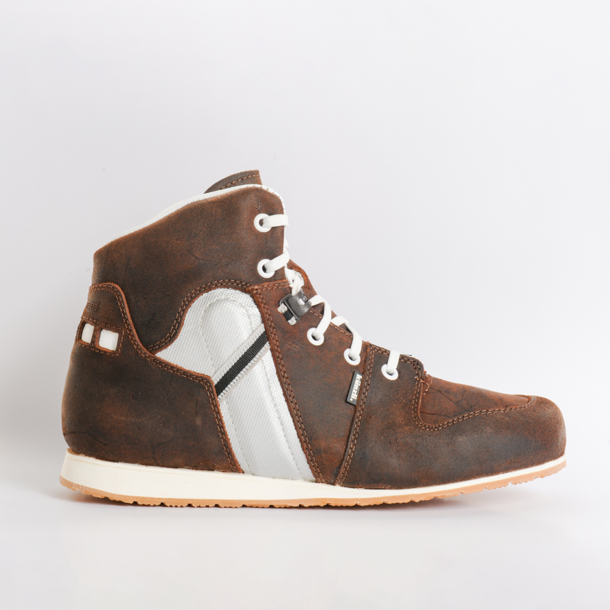 Style Protect b&#252;ffelbraun sch&#252;tzt das instabile Sprunggelenk vor Umknicken und unterst&#252;tz bei unsicherem Gang. Sneaker mit Umknickschutz